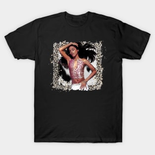 Aaliyahs Aesthetic Chart-Topping Hits Tribute Tee - R&B Royalty T-Shirt